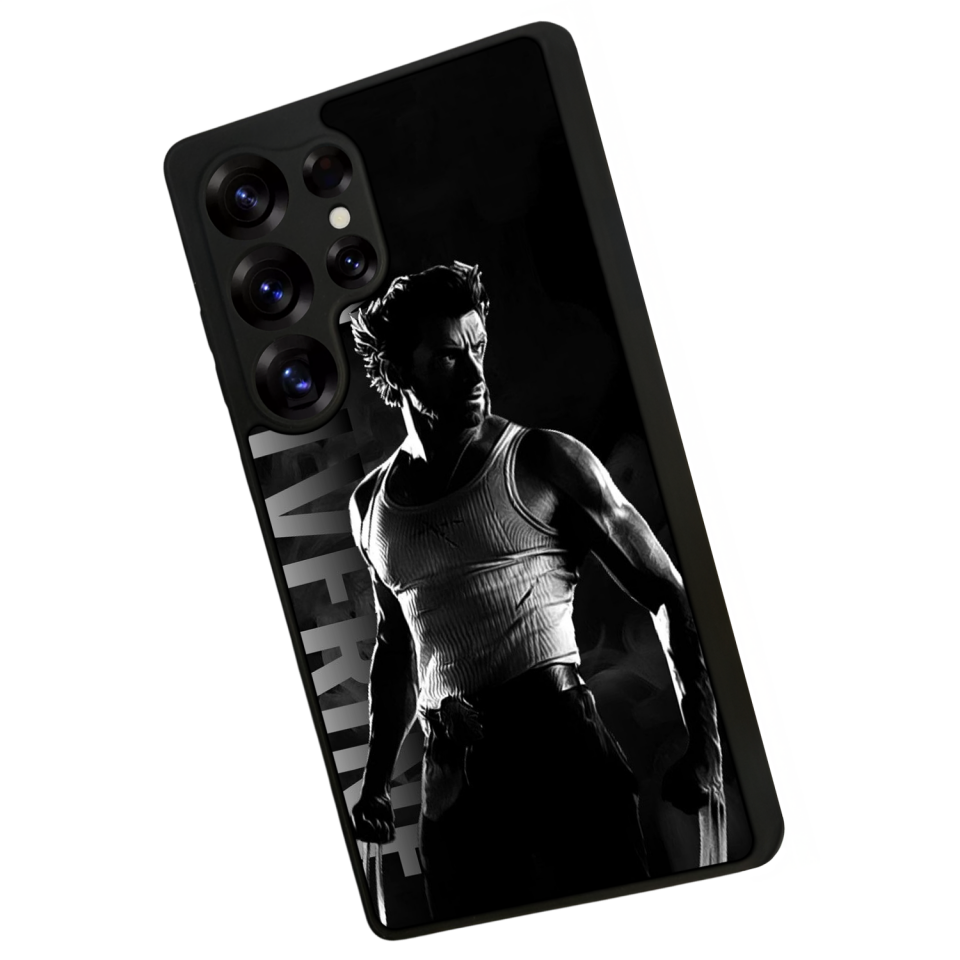 Samsung Galaxy S25 Ultra Uyumlu Wolverine Tasarımlı Glossy Premium Kılıf