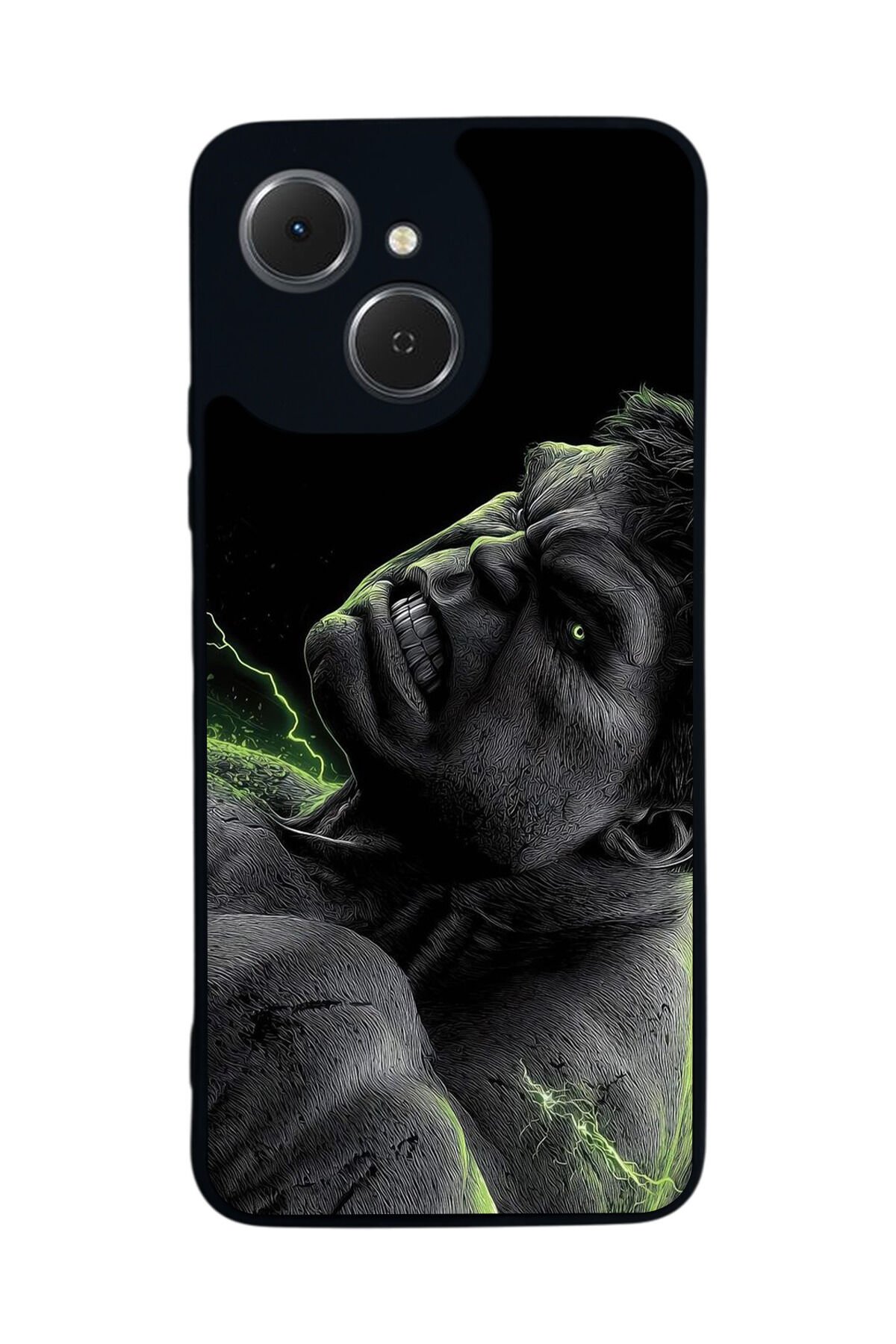 Tecno Spark 40C Uyumlu Hulk Tasarımlı Glossy Premium Kılıf