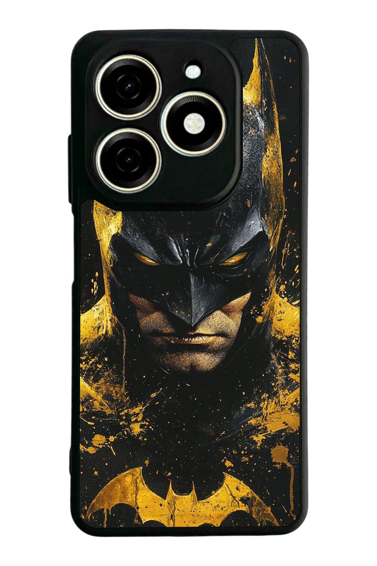 Tecno Spark 20/20C Uyumlu Batman Tasarımlı Glossy Premium Kılıf