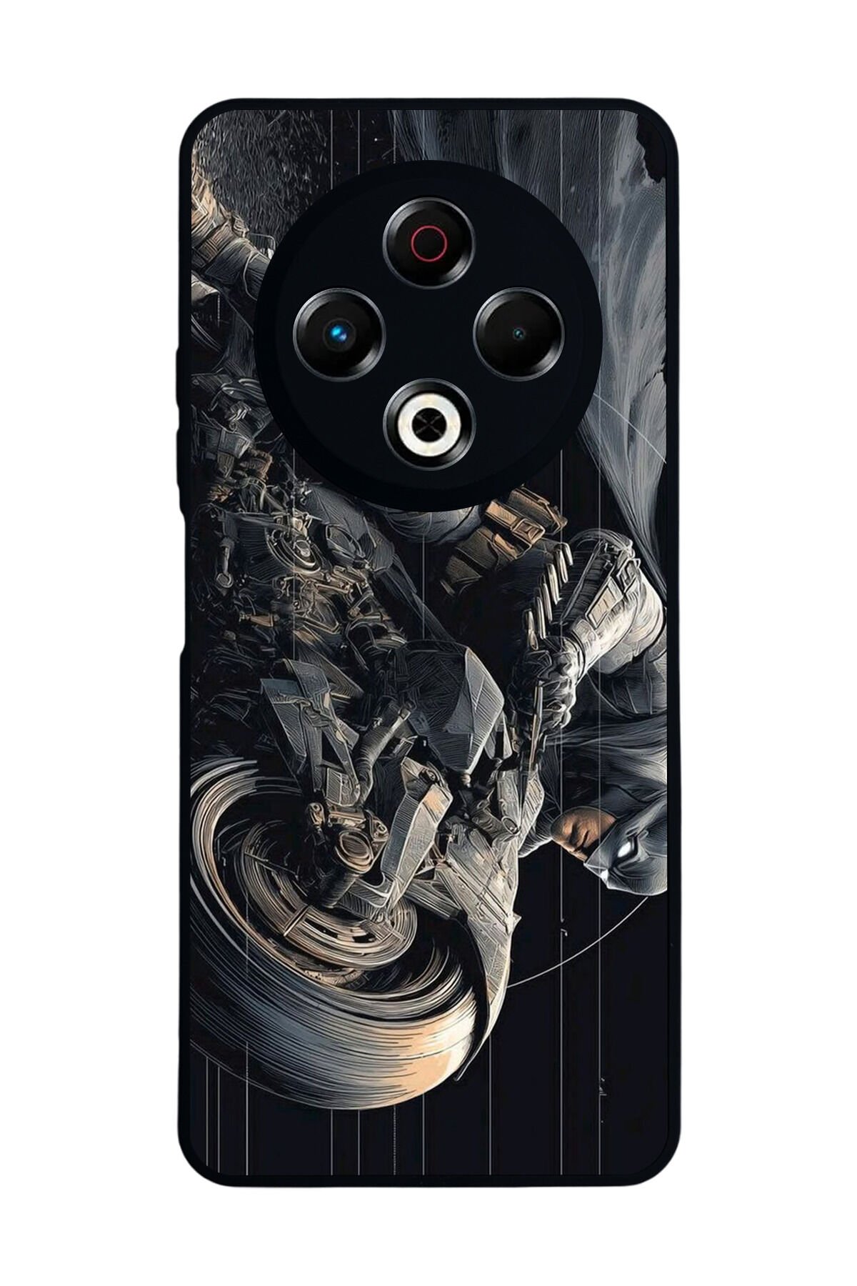 Tecno Spark 30 Uyumlu Batman Tasarımlı Glossy Premium Kılıf