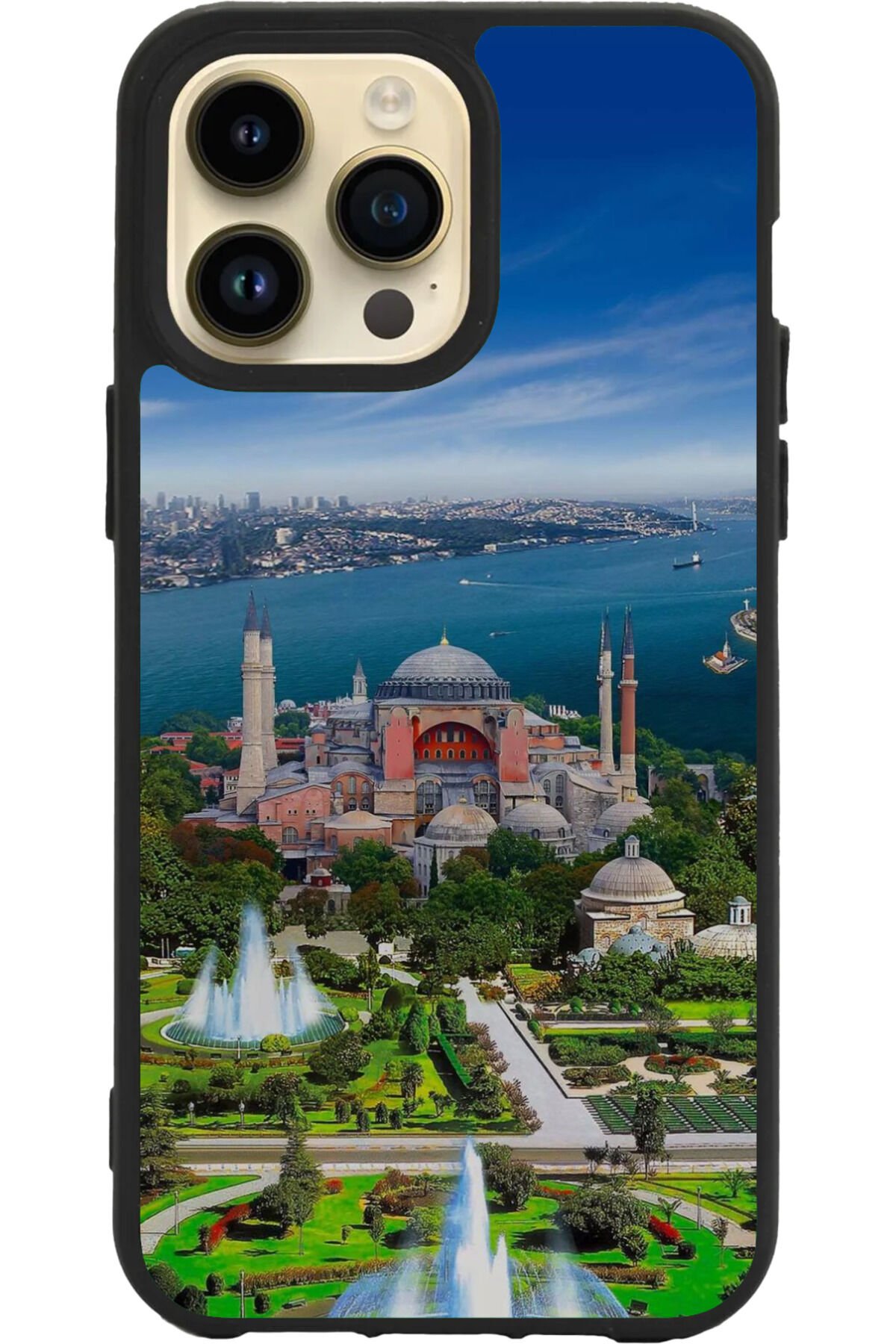 Apple iPhone 16 Pro Siyah Silikon Kılıf Çiziklere ve Darbelere Karşı Koruma