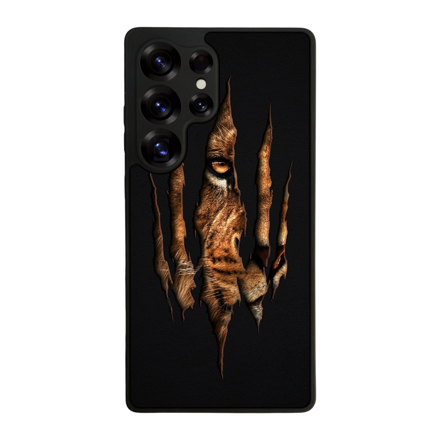 Samsung Galaxy S25 Ultra Uyumlu Aslan Tasarımlı Glossy Premium Kılıf