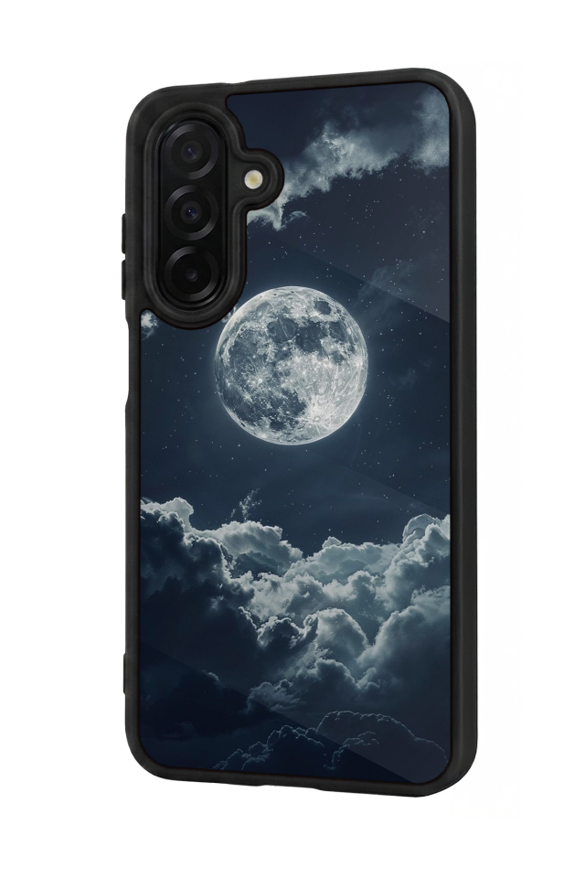 Samsung Galaxy A26 Uyumlu Ay Tasarımlı Glossy Premium Kılıf