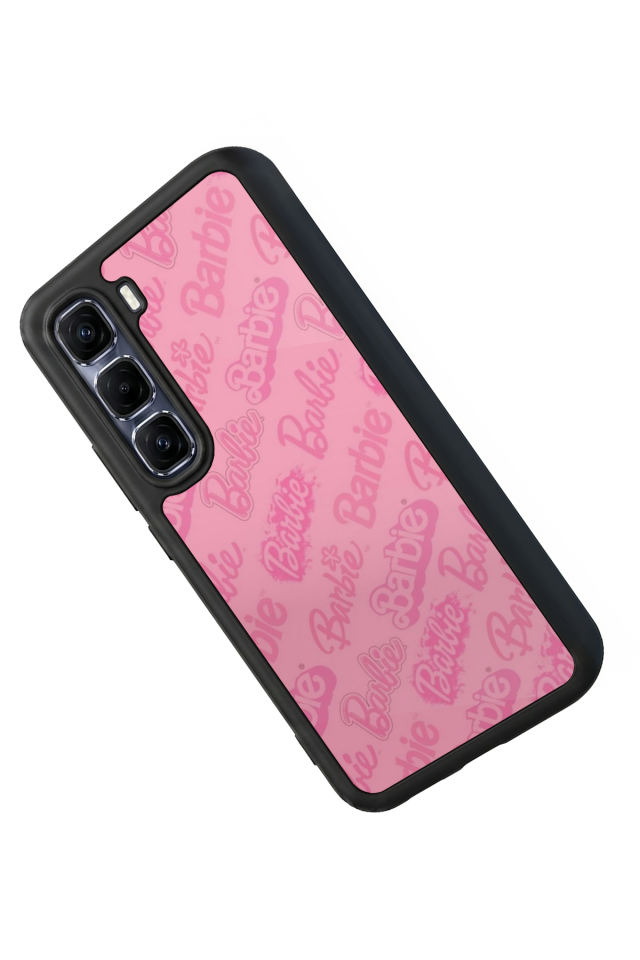Infinix Hot 60 Pro Plus Uyumlu Barbie Tasarımlı Glossy Premium Kılıf