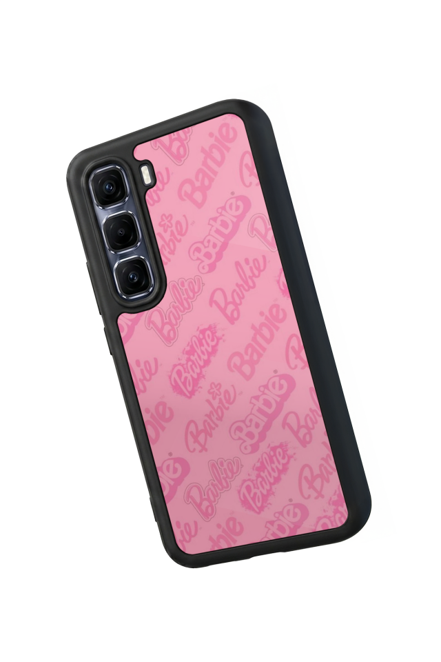 Infinix Hot 60 Pro Plus Uyumlu Barbie Tasarımlı Glossy Premium Kılıf