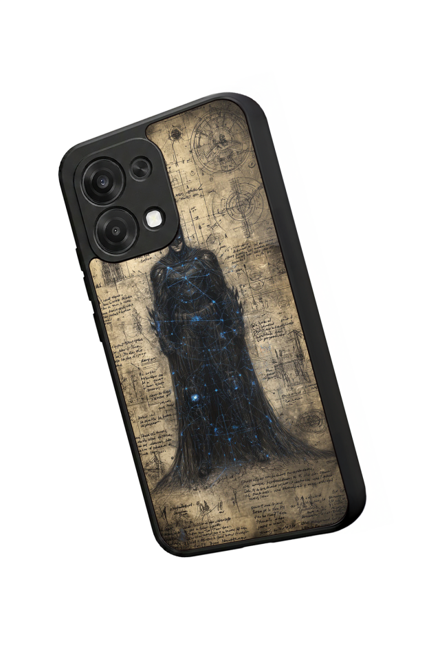 Oppo A6 Pro Uyumlu Batman Tasarımlı Glossy Premium Kılıf