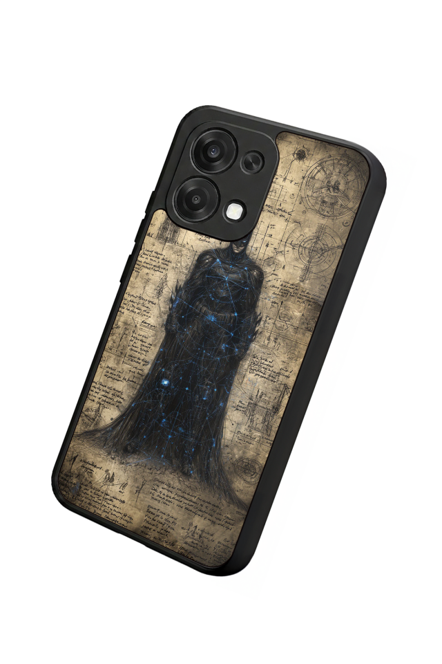 Oppo A6 Pro Uyumlu Batman Tasarımlı Glossy Premium Kılıf