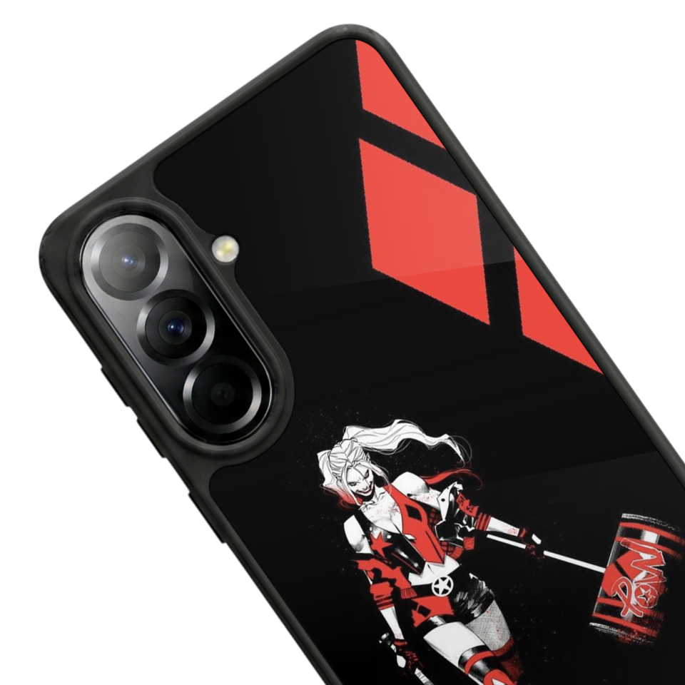 Samsung Galaxy A57 Uyumlu HarleyQueen Tasarımlı Glossy Premium Kılıf