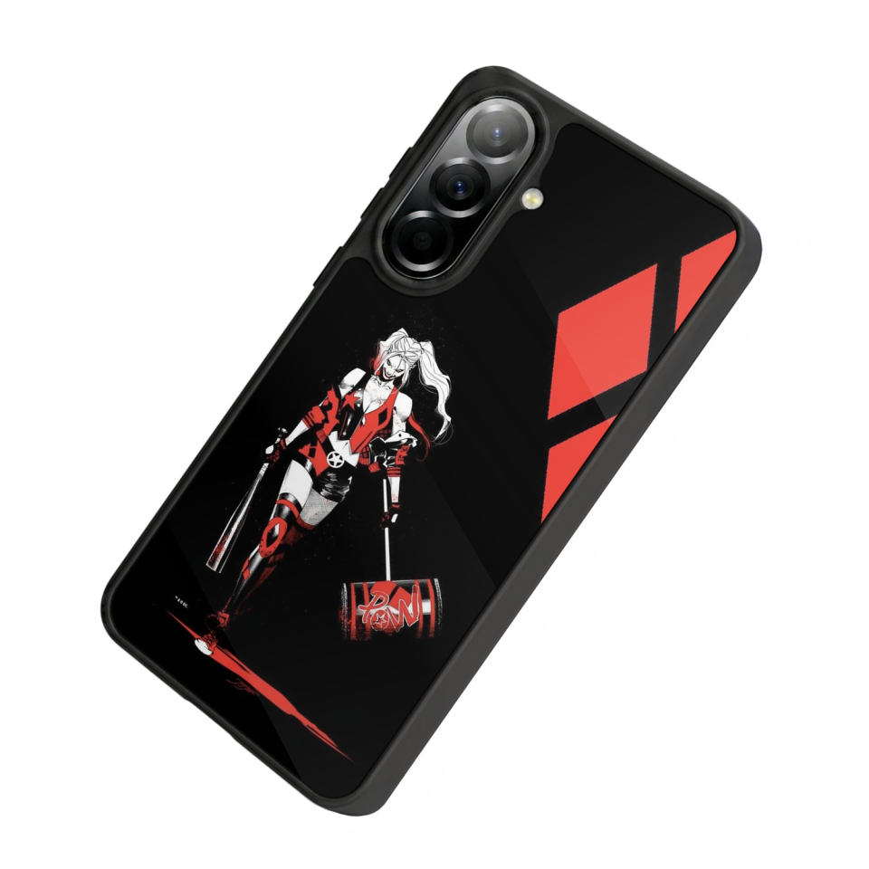 Samsung Galaxy A57 Uyumlu HarleyQueen Tasarımlı Glossy Premium Kılıf