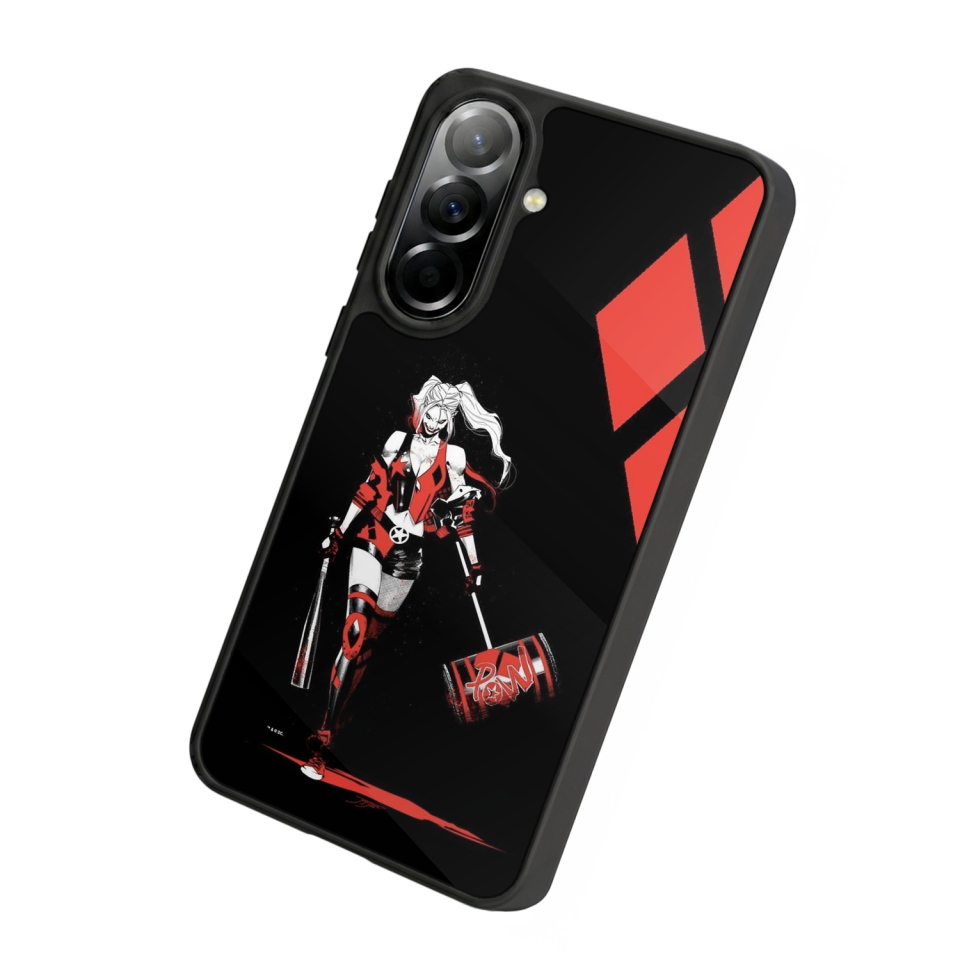 Samsung Galaxy A57 Uyumlu HarleyQueen Tasarımlı Glossy Premium Kılıf