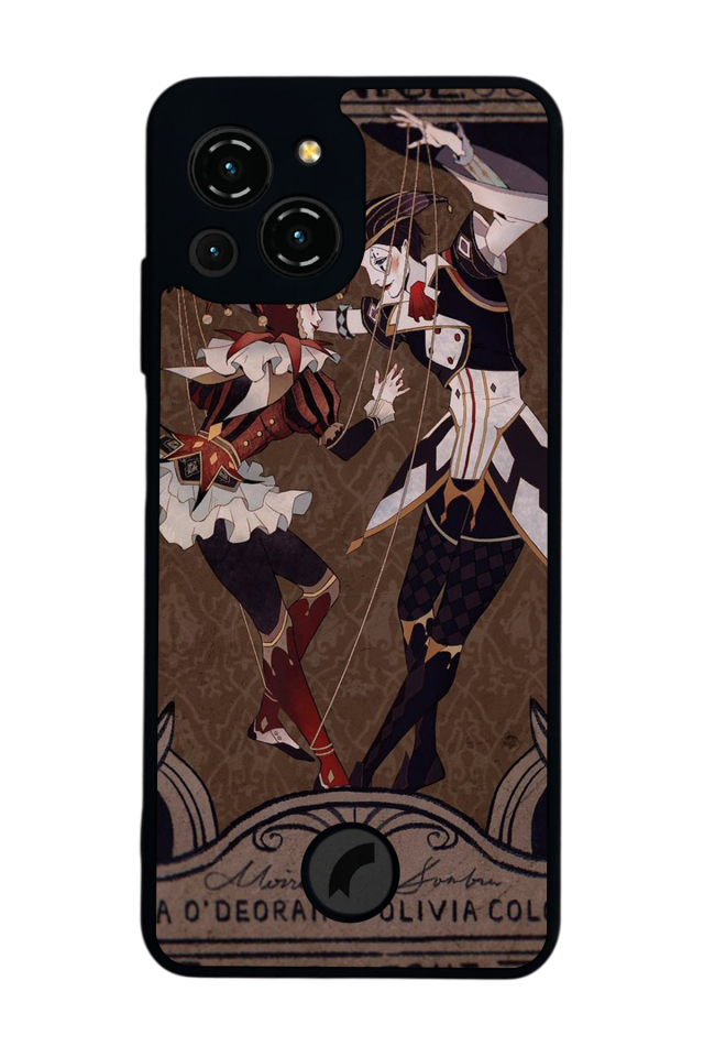 Reeder S23 Pro Max Uyumlu  Kalp Love Tasarımlı Glossy Premium Kılıf