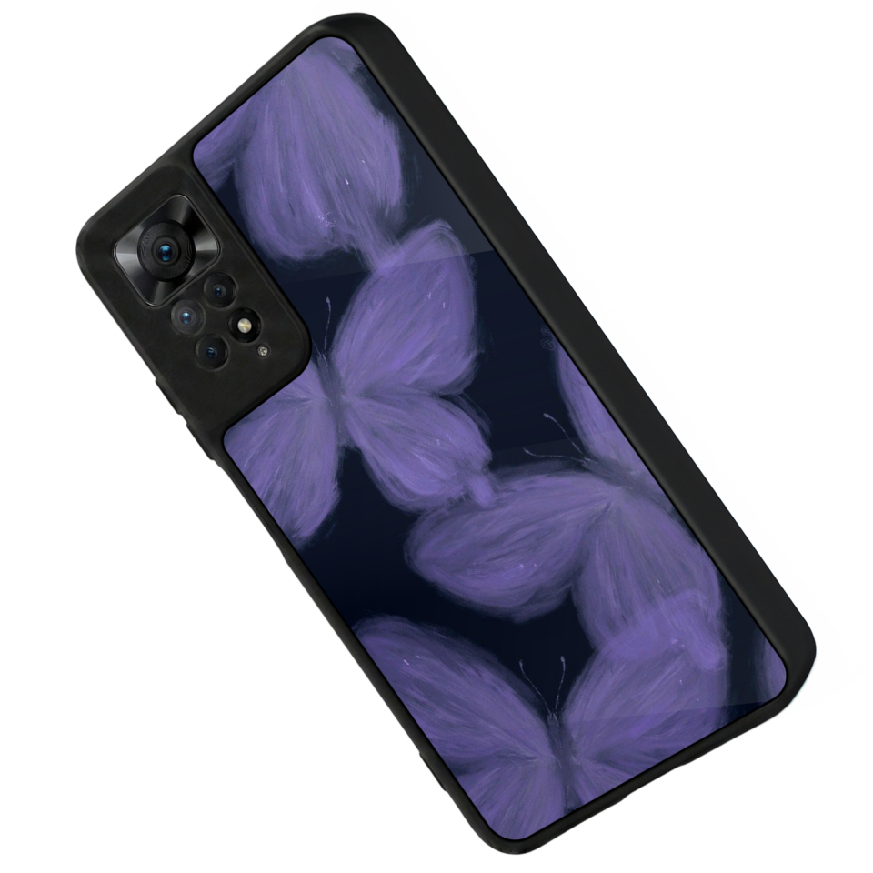 Xiaomi Redmi Note 11 Pro Uyumlu Papatya Tasarımlı Glossy Premium Kılıf