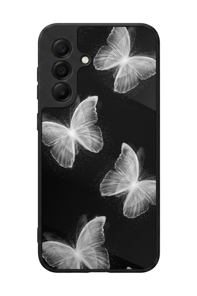 Samsung Galaxy A17 Uyumlu Kelebek Tasarımlı Glossy Premium Kılıf