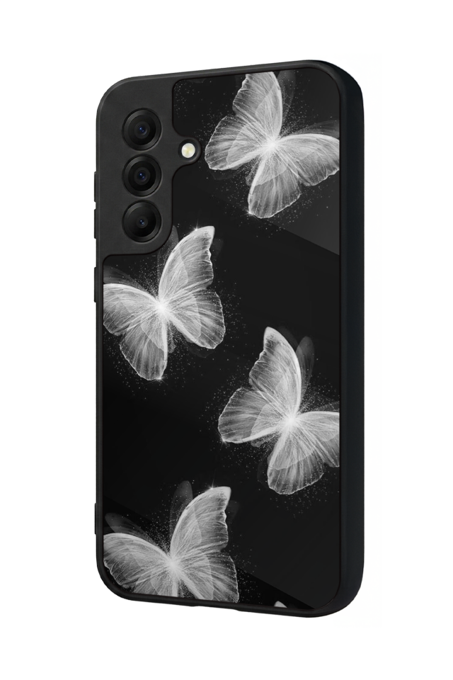 Samsung Galaxy A17 Uyumlu Kelebek Tasarımlı Glossy Premium Kılıf