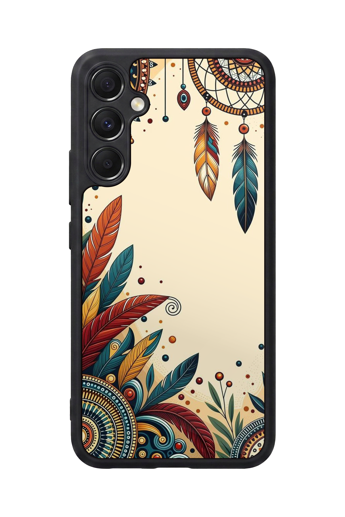 Samsung Galaxy M34 Uyumlu Mandala Tasarımlı Glossy Premium Kılıf