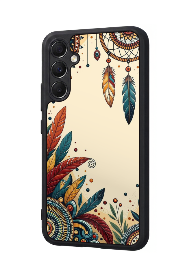 Samsung Galaxy M34 Uyumlu Mandala Tasarımlı Glossy Premium Kılıf