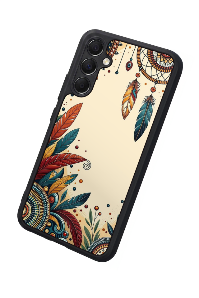Samsung Galaxy M34 Uyumlu Mandala Tasarımlı Glossy Premium Kılıf