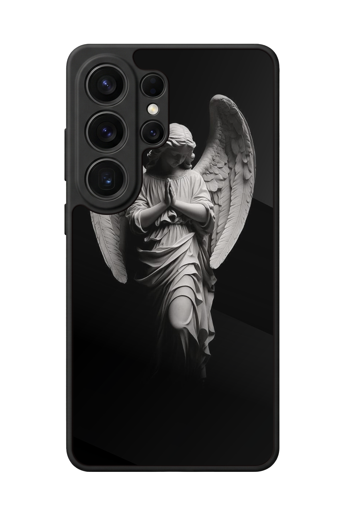 Samsung Galaxy S26 Ultra Uyumlu Melek Tasarımlı Glossy Premium Kılıf