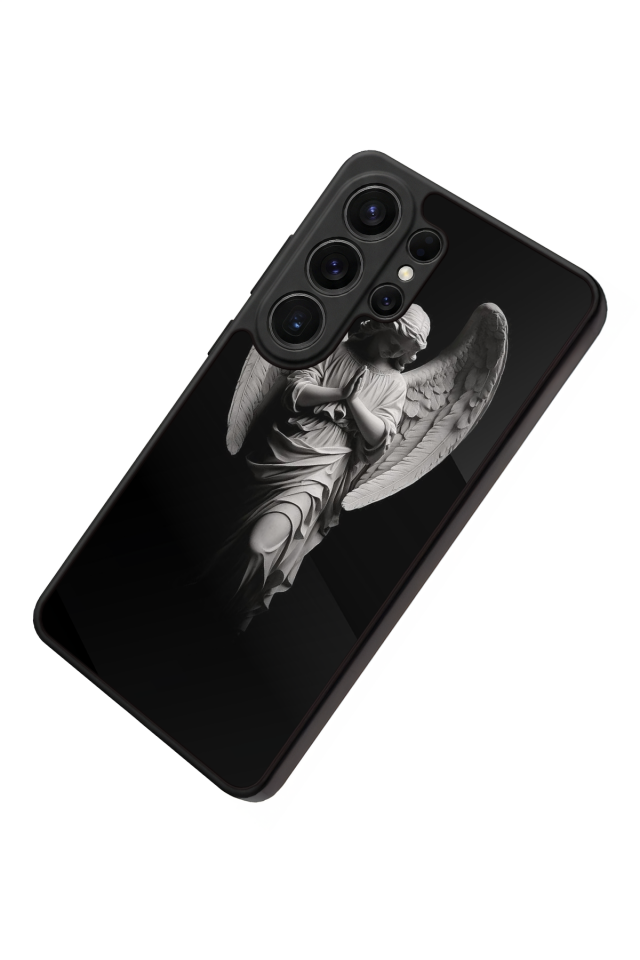 Samsung Galaxy S26 Ultra Uyumlu Melek Tasarımlı Glossy Premium Kılıf