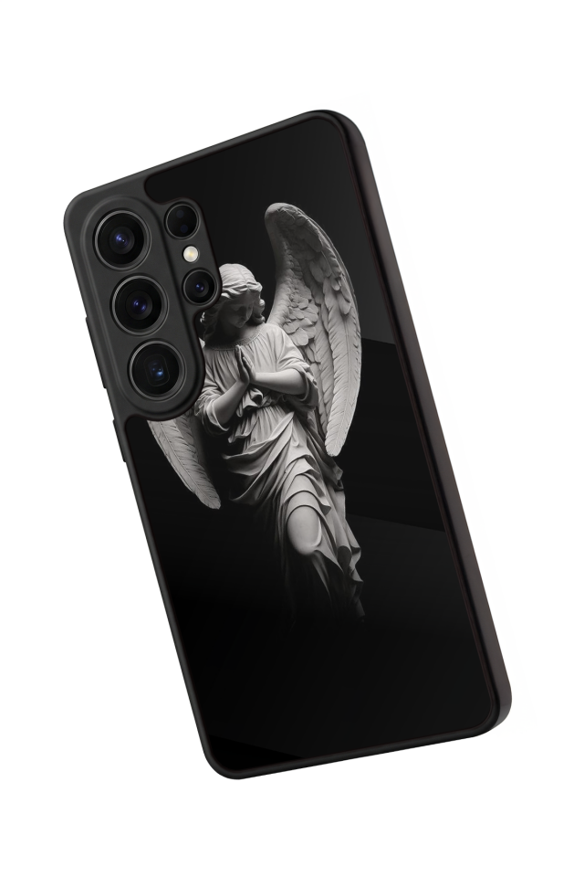 Samsung Galaxy S26 Ultra Uyumlu Melek Tasarımlı Glossy Premium Kılıf