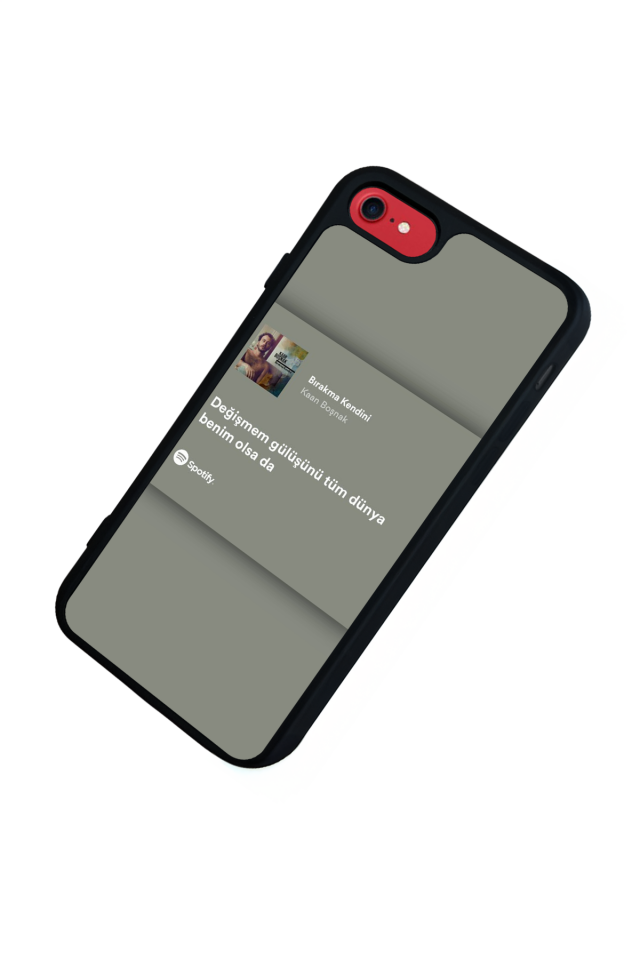 iPhone 7 Uyumlu Sarki Sozleri Tasarımlı Glossy Premium Kılıf