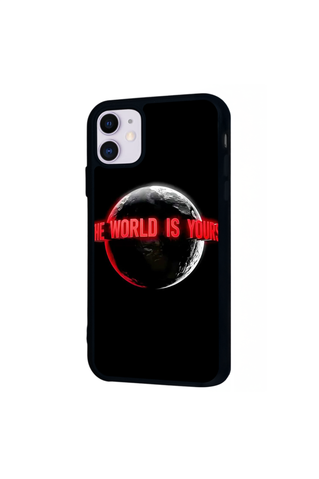 iPhone 11 Uyumlu Scarface Tasarımlı Glossy Premium Kılıf
