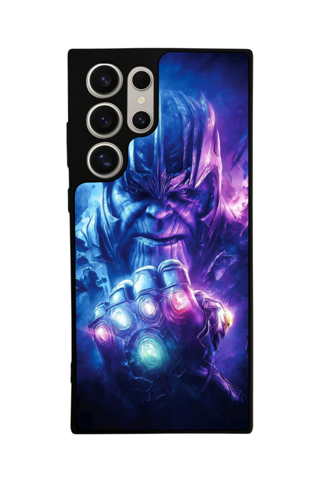 Samsung Galaxy S23 Ultra Uyumlu Thanos Tasarımlı Glossy Premium Kılıf
