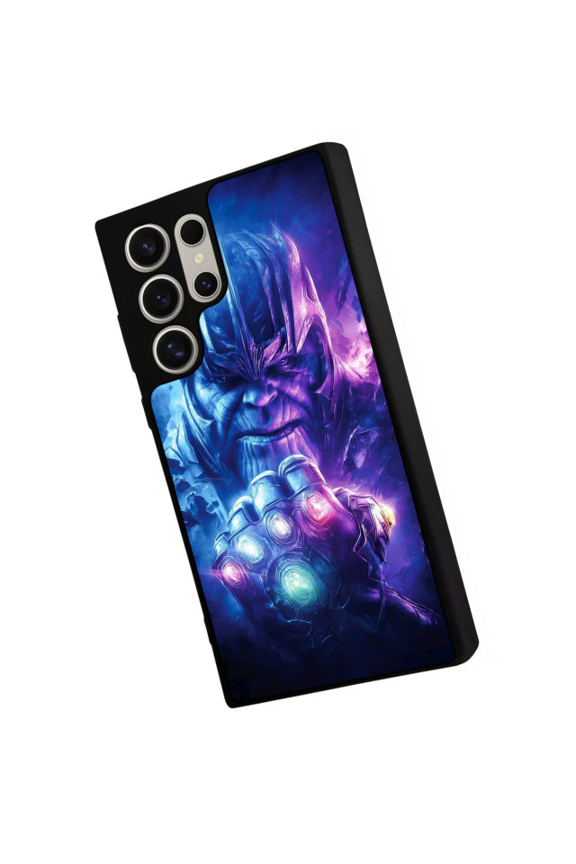 Samsung Galaxy S23 Ultra Uyumlu Thanos Tasarımlı Glossy Premium Kılıf