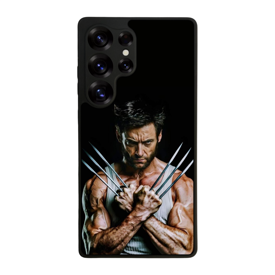 Samsung Galaxy S25 Ultra Uyumlu Wolverine Tasarımlı Glossy Premium Kılıf