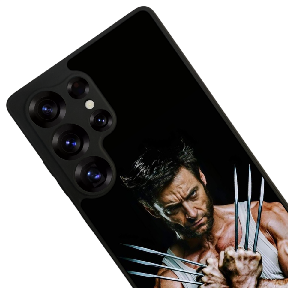 Samsung Galaxy S25 Ultra Uyumlu Wolverine Tasarımlı Glossy Premium Kılıf