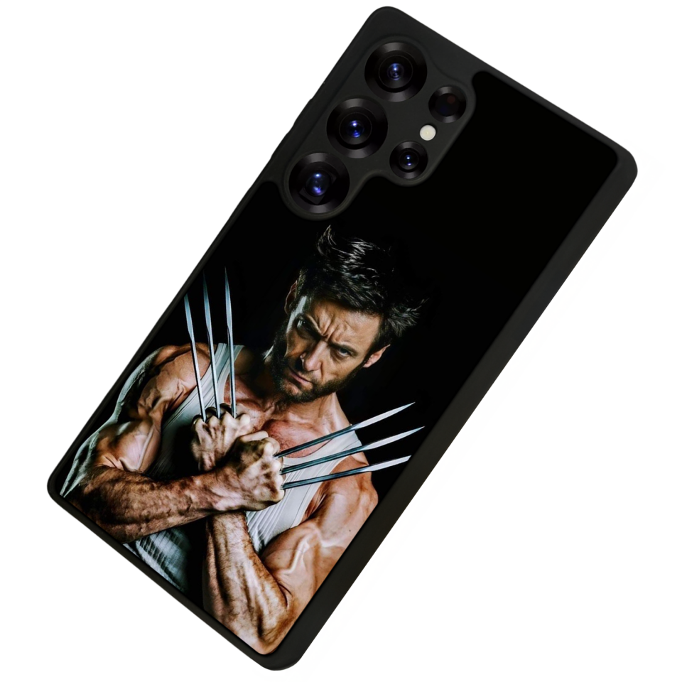 Samsung Galaxy S25 Ultra Uyumlu Wolverine Tasarımlı Glossy Premium Kılıf