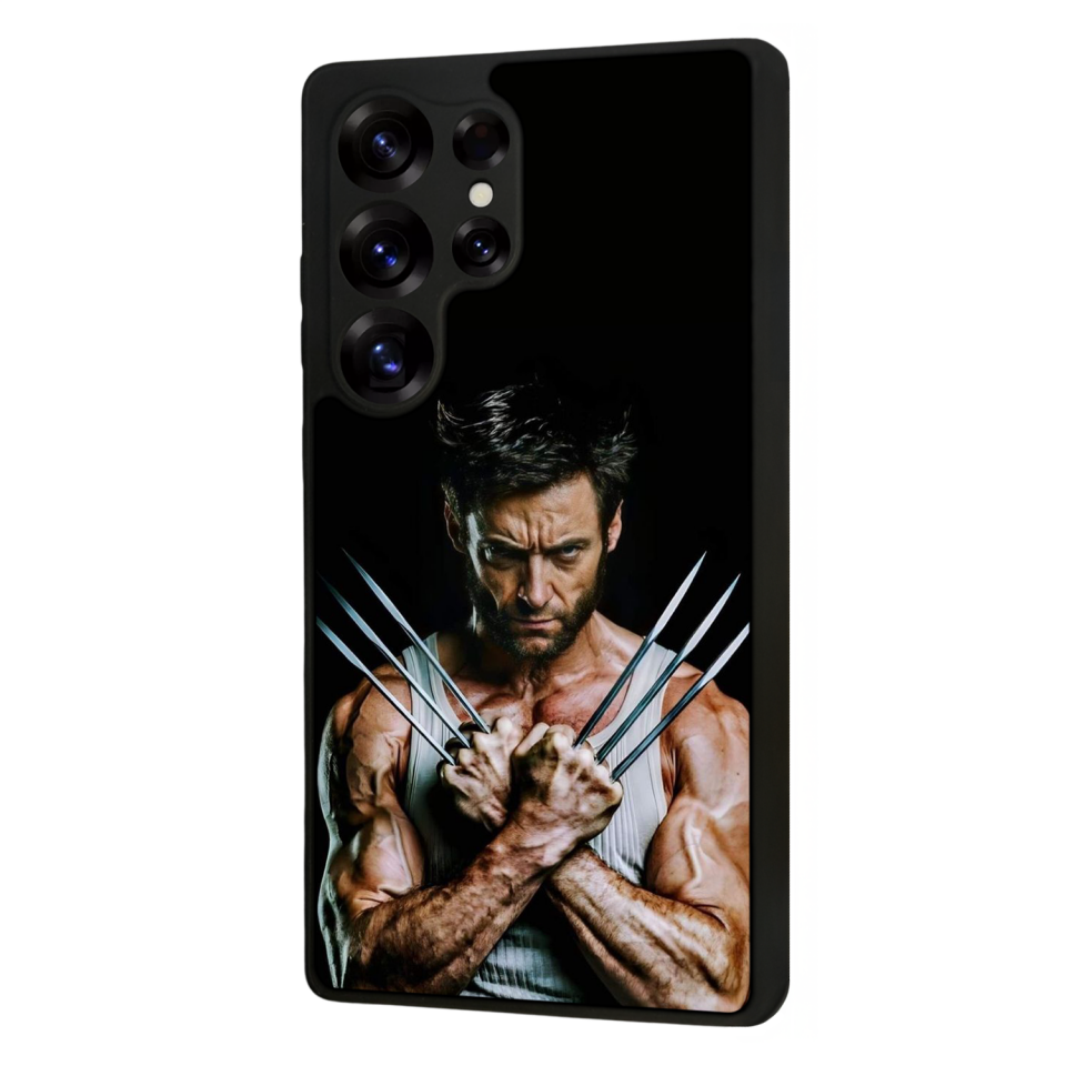 Samsung Galaxy S25 Ultra Uyumlu Wolverine Tasarımlı Glossy Premium Kılıf