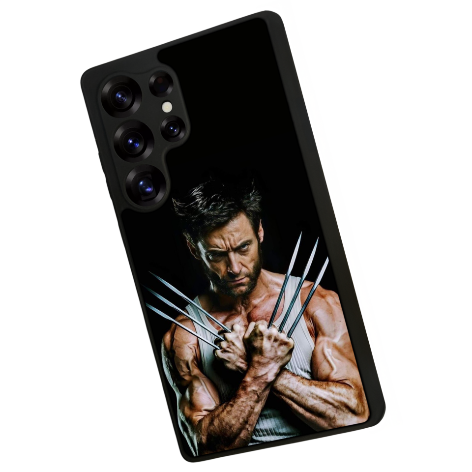 Samsung Galaxy S25 Ultra Uyumlu Wolverine Tasarımlı Glossy Premium Kılıf