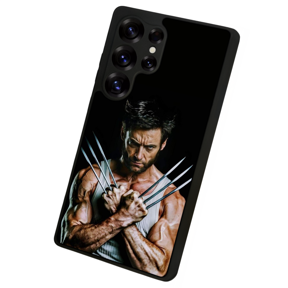 Samsung Galaxy S25 Ultra Uyumlu Wolverine Tasarımlı Glossy Premium Kılıf