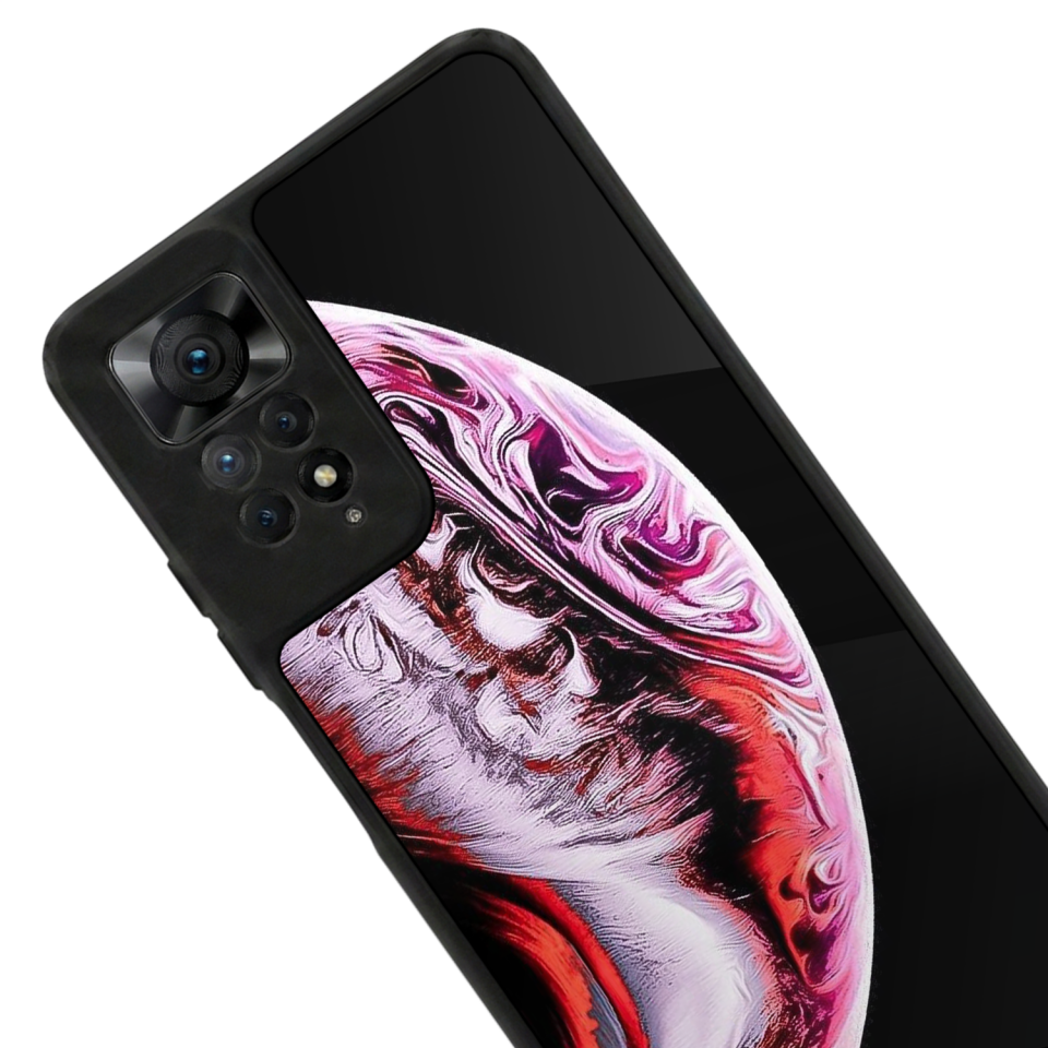 Xiaomi Redmi Note 12 Pro Uyumlu Ay Tasarımlı Glossy Premium Kılıf
