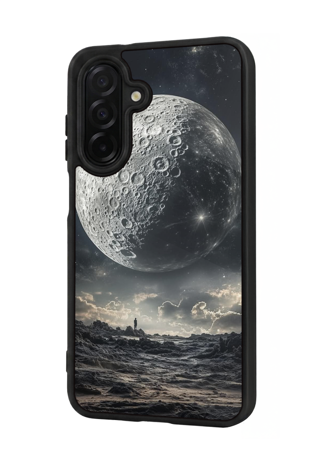 Samsung Galaxy A26 Uyumlu Ay Tasarımlı Glossy Premium Kılıf