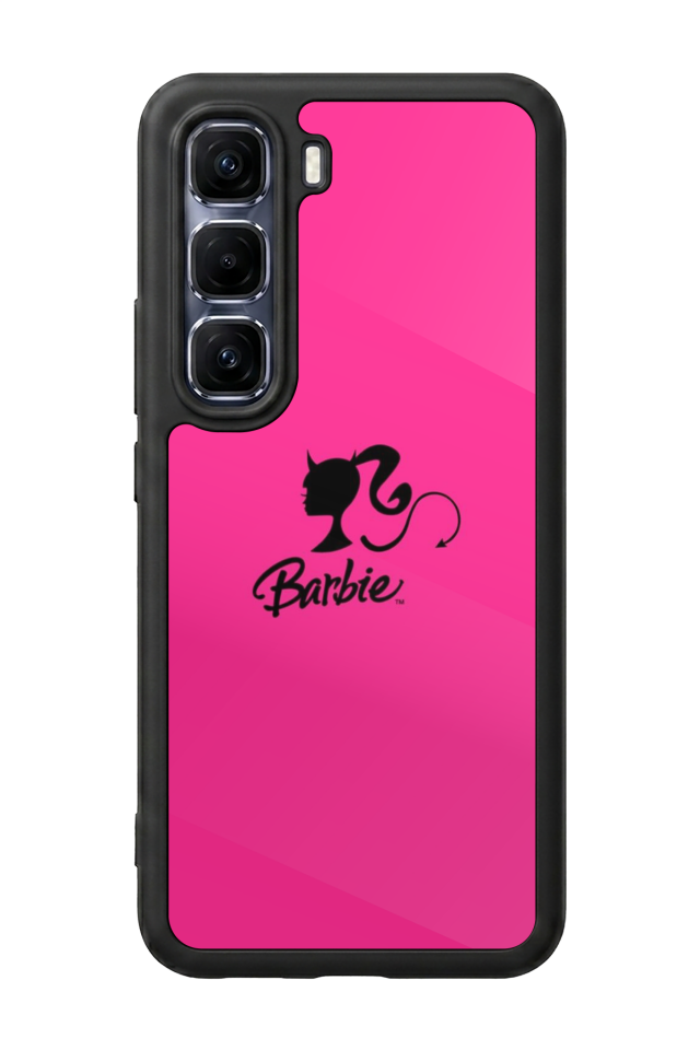 Infinix Hot 60 Pro Plus Uyumlu Barbie Tasarımlı Glossy Premium Kılıf