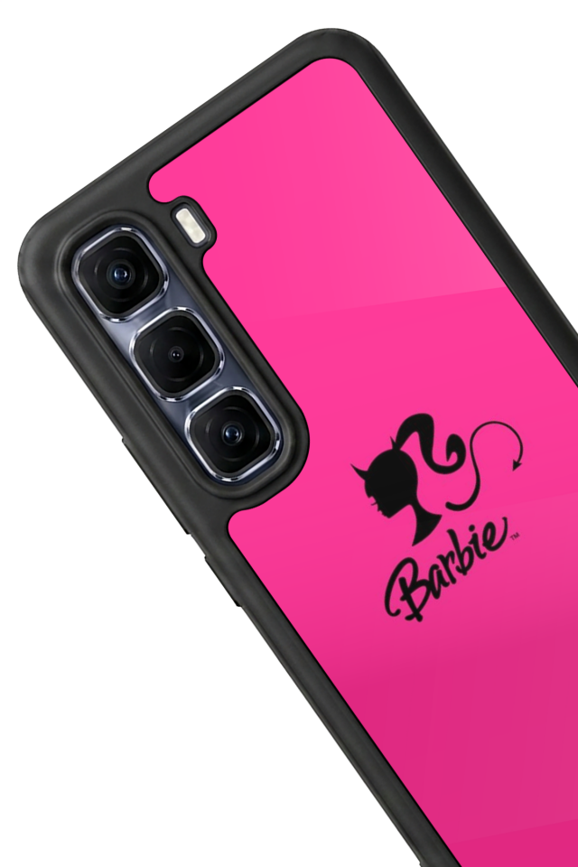 Infinix Hot 60 Pro Plus Uyumlu Barbie Tasarımlı Glossy Premium Kılıf