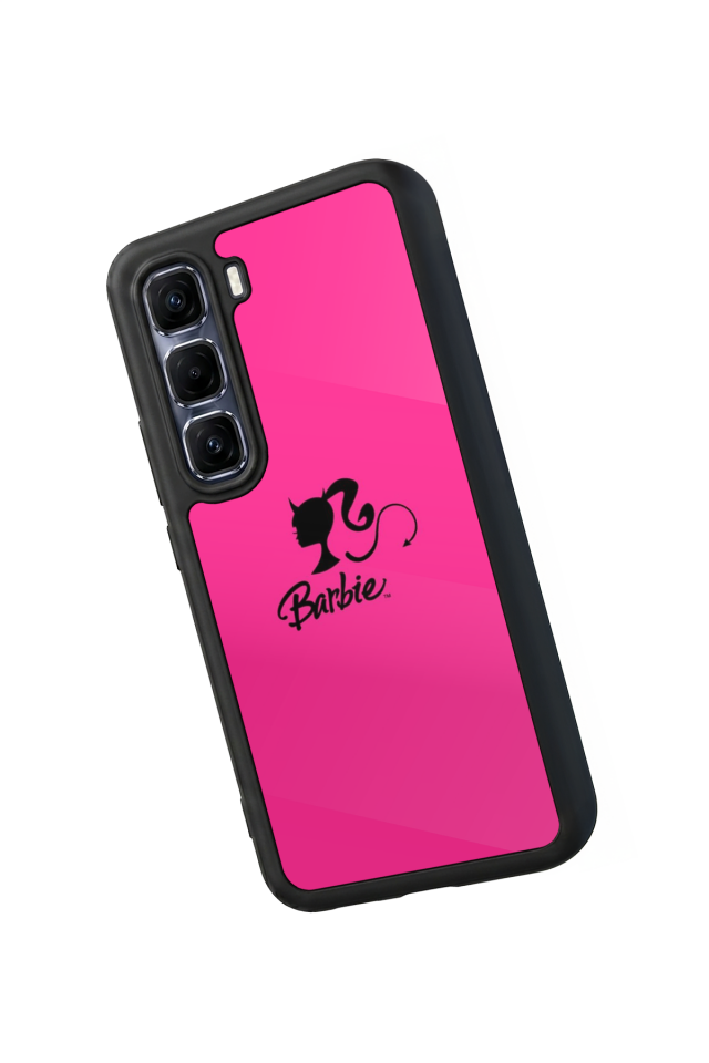 Infinix Hot 60 Pro Plus Uyumlu Barbie Tasarımlı Glossy Premium Kılıf