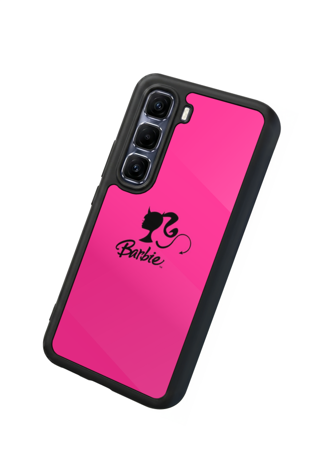 Infinix Hot 60 Pro Plus Uyumlu Barbie Tasarımlı Glossy Premium Kılıf