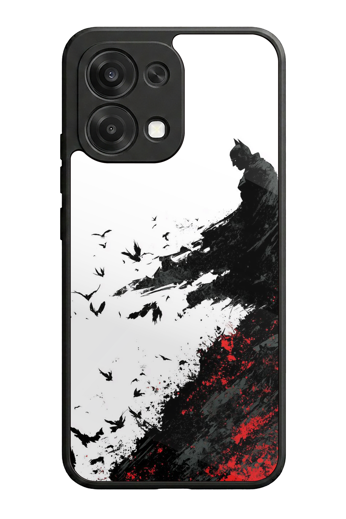 Oppo A6 Pro Uyumlu Batman Tasarımlı Glossy Premium Kılıf