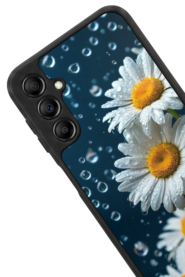 Samsung Galaxy A14 Uyumlu Cicek Tasarımlı Glossy Premium Kılıf