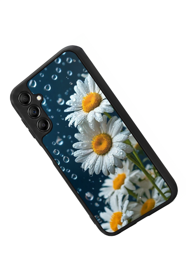 Samsung Galaxy A14 Uyumlu Cicek Tasarımlı Glossy Premium Kılıf
