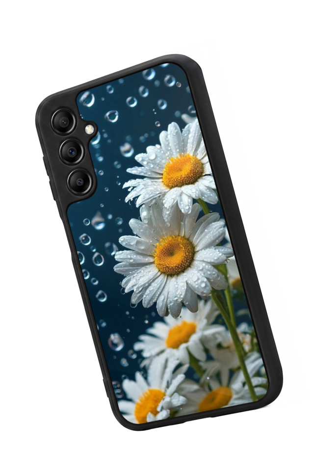 Samsung Galaxy A14 Uyumlu Cicek Tasarımlı Glossy Premium Kılıf