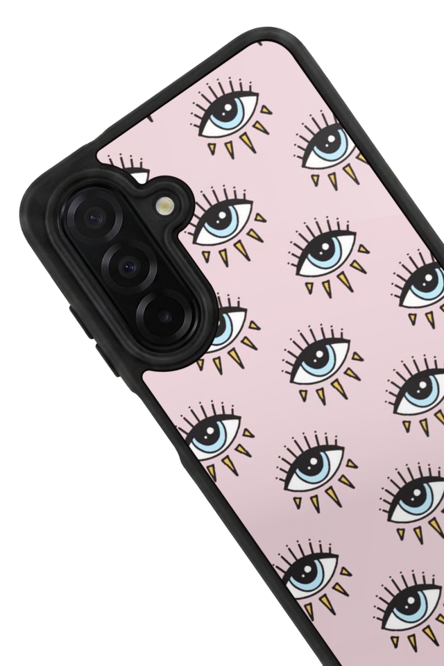 Samsung Galaxy A26 Uyumlu Göz Tasarımlı Glossy Premium Kılıf