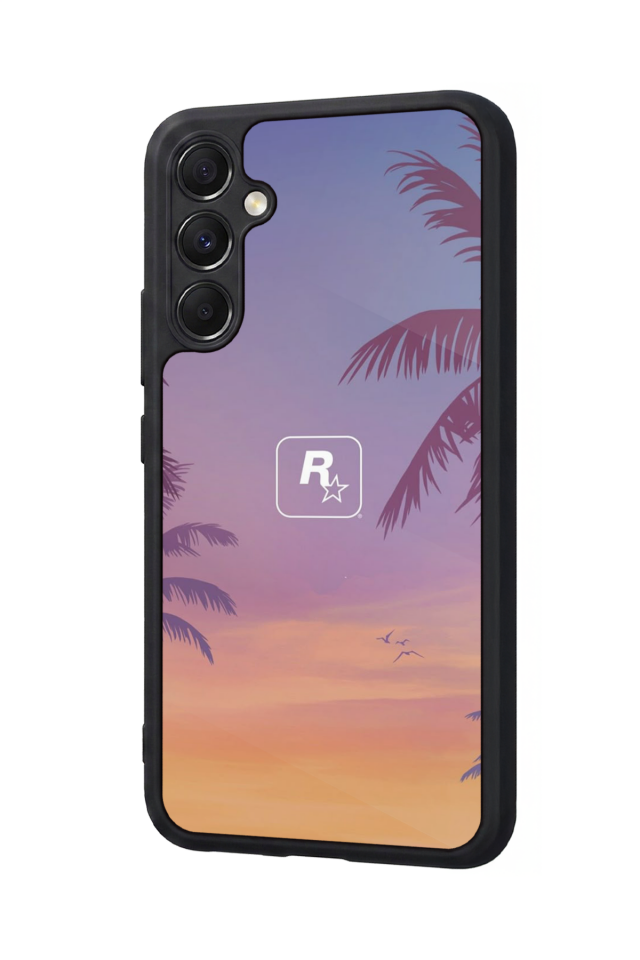 Samsung Galaxy M34 Uyumlu GTA Tasarımlı Glossy Premium Kılıf