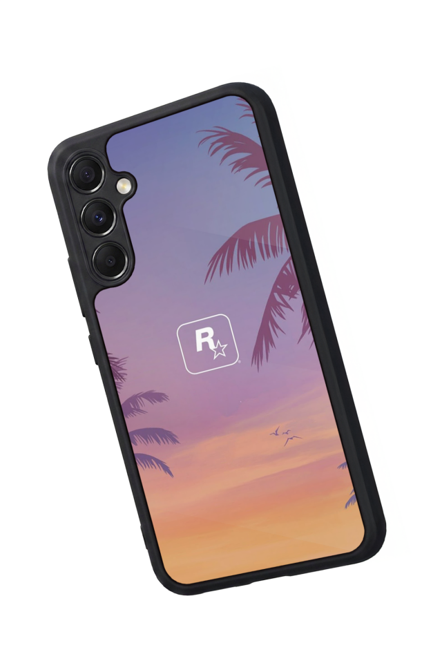 Samsung Galaxy M34 Uyumlu GTA Tasarımlı Glossy Premium Kılıf