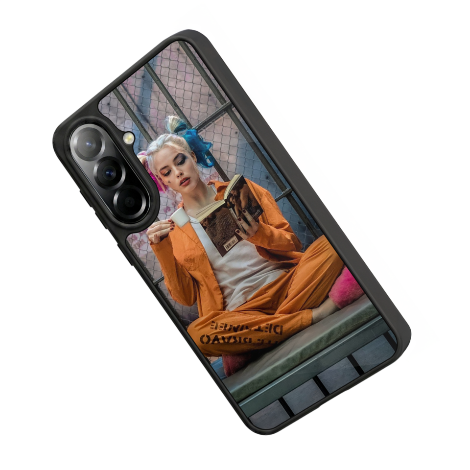 Samsung Galaxy A57 Uyumlu HarleyQueen Tasarımlı Glossy Premium Kılıf