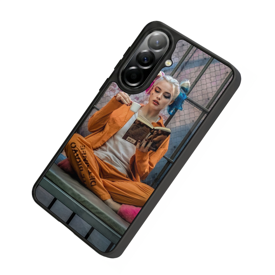 Samsung Galaxy A57 Uyumlu HarleyQueen Tasarımlı Glossy Premium Kılıf