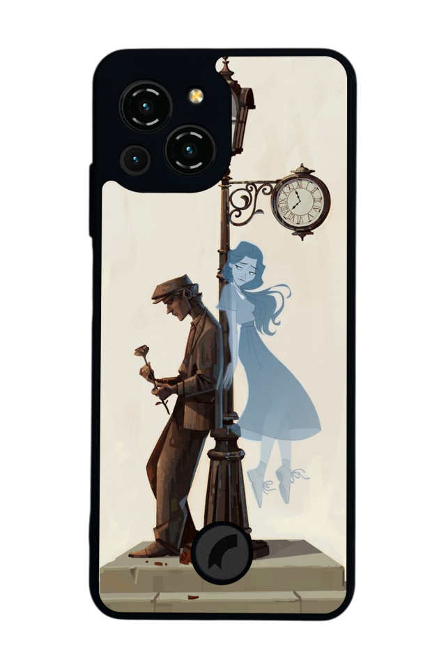 Reeder S23 Pro Max Uyumlu  Kalp Love Tasarımlı Glossy Premium Kılıf